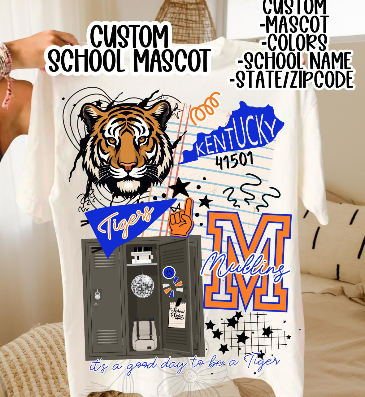 Custom School Mascot Design