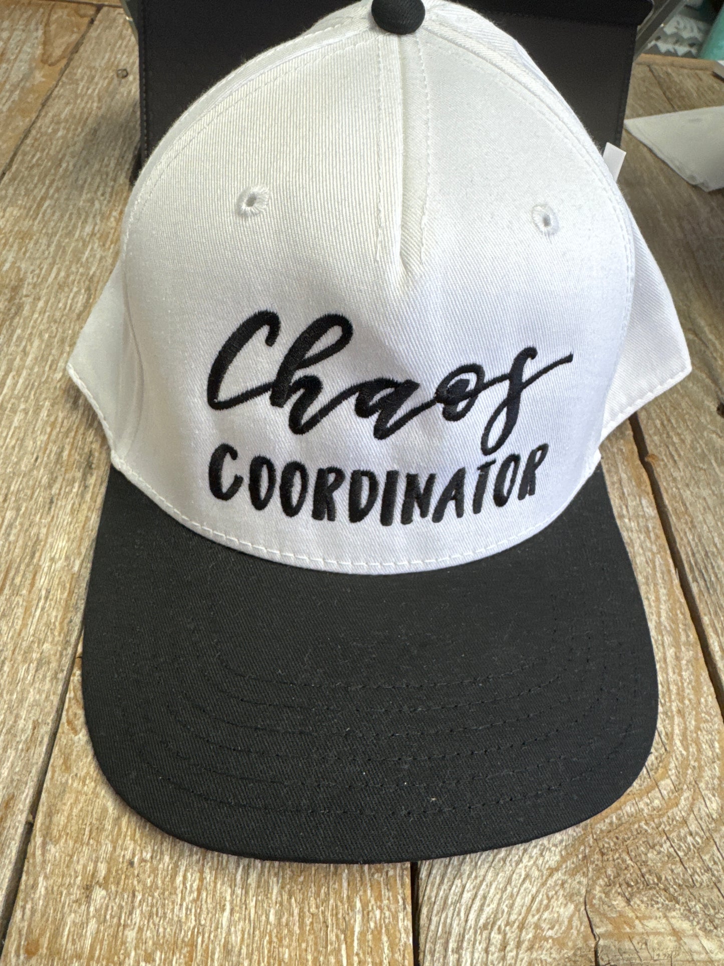 Chaos Coordinator Embroidered Hat