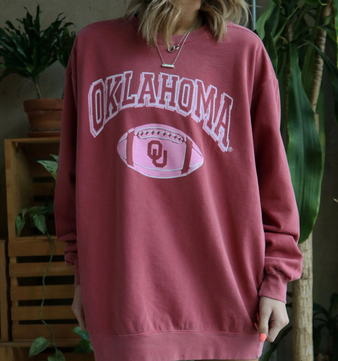 Sooners Wonka
Football Crimson
Sweatshirt