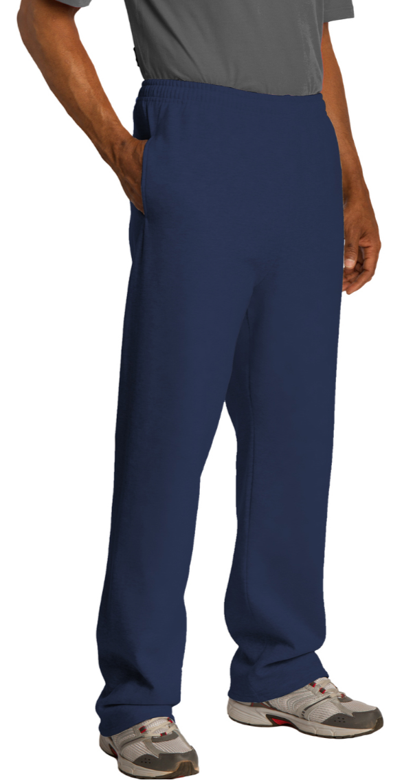 Open Bottom Adult Spartan Sweatpants