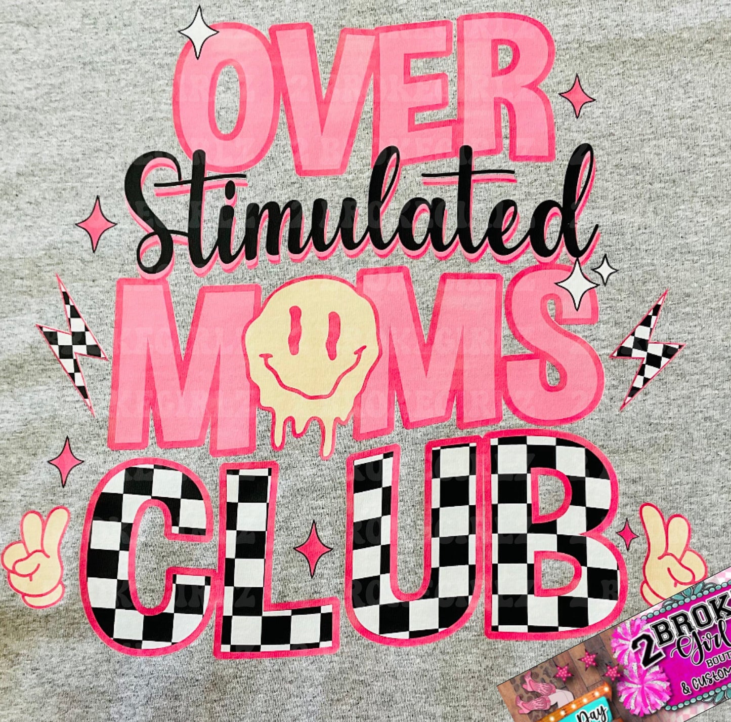 Overstimulated Mom Tee