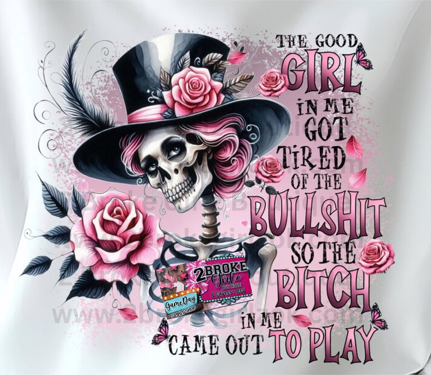 The Good Girl In Me Got Tired Graphic Tee