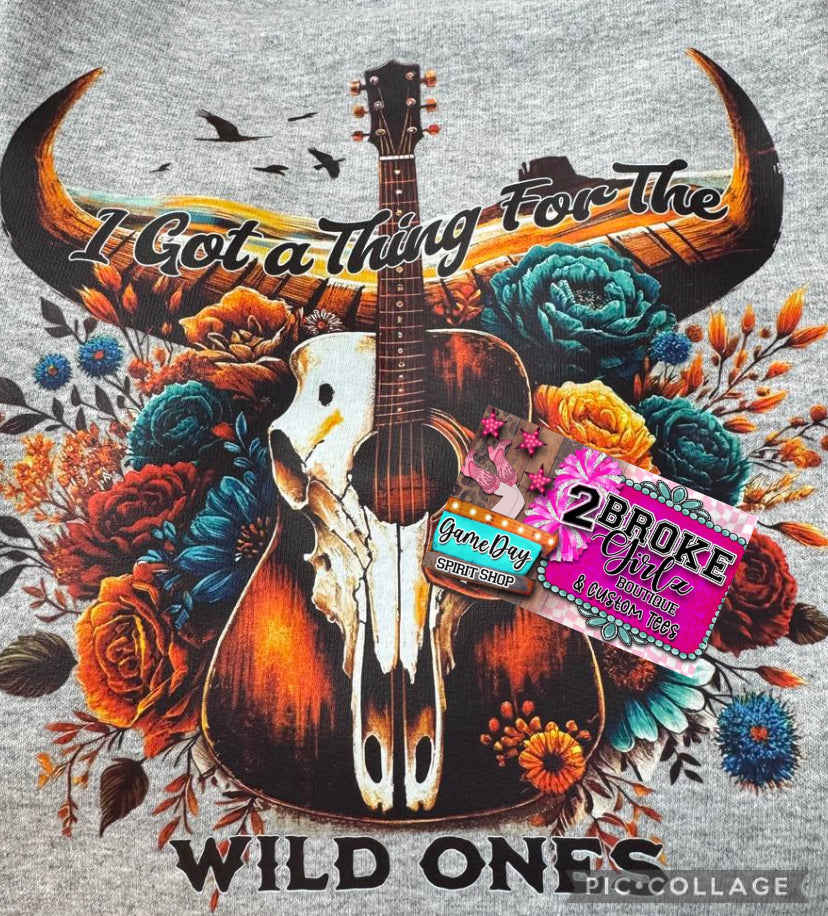 Wild Ones Graphic Tee of Crewneck