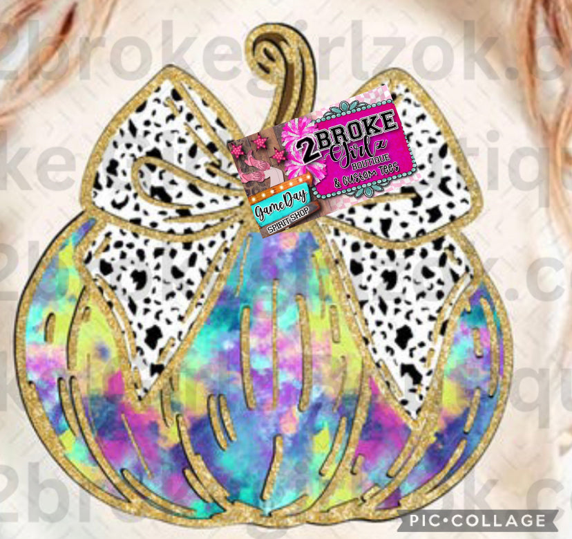 Iridescent Pumpkin Tee