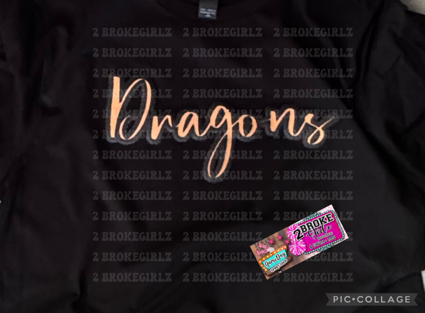 Dragons Glitter Puff