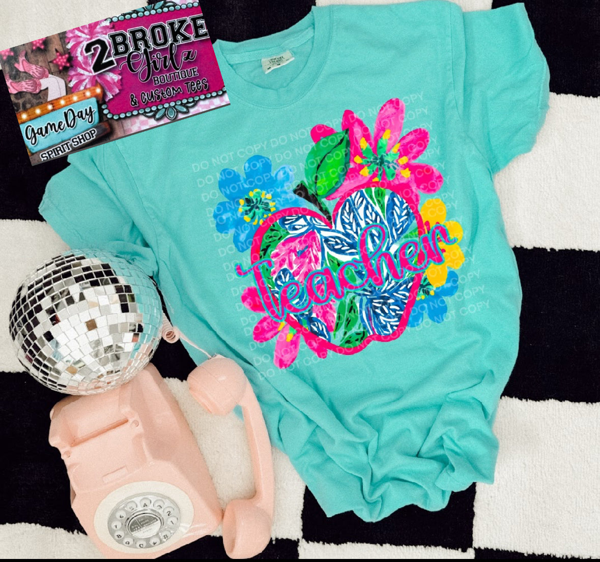 Teacher Comfort Colors Tee