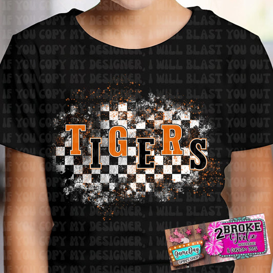 Custom Paint Splatter Graphic Tee