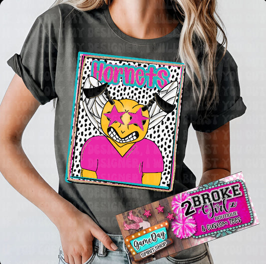 Hornets Comfort Color Graphic Tee