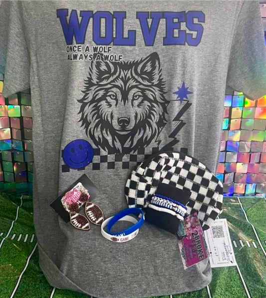 Wolves Retro Game Day Tee