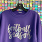 Spangled Football Crewneck