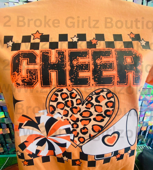 Cheer Leopard Tee