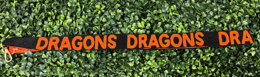 Dragons Beaded Stadium Bag Strap