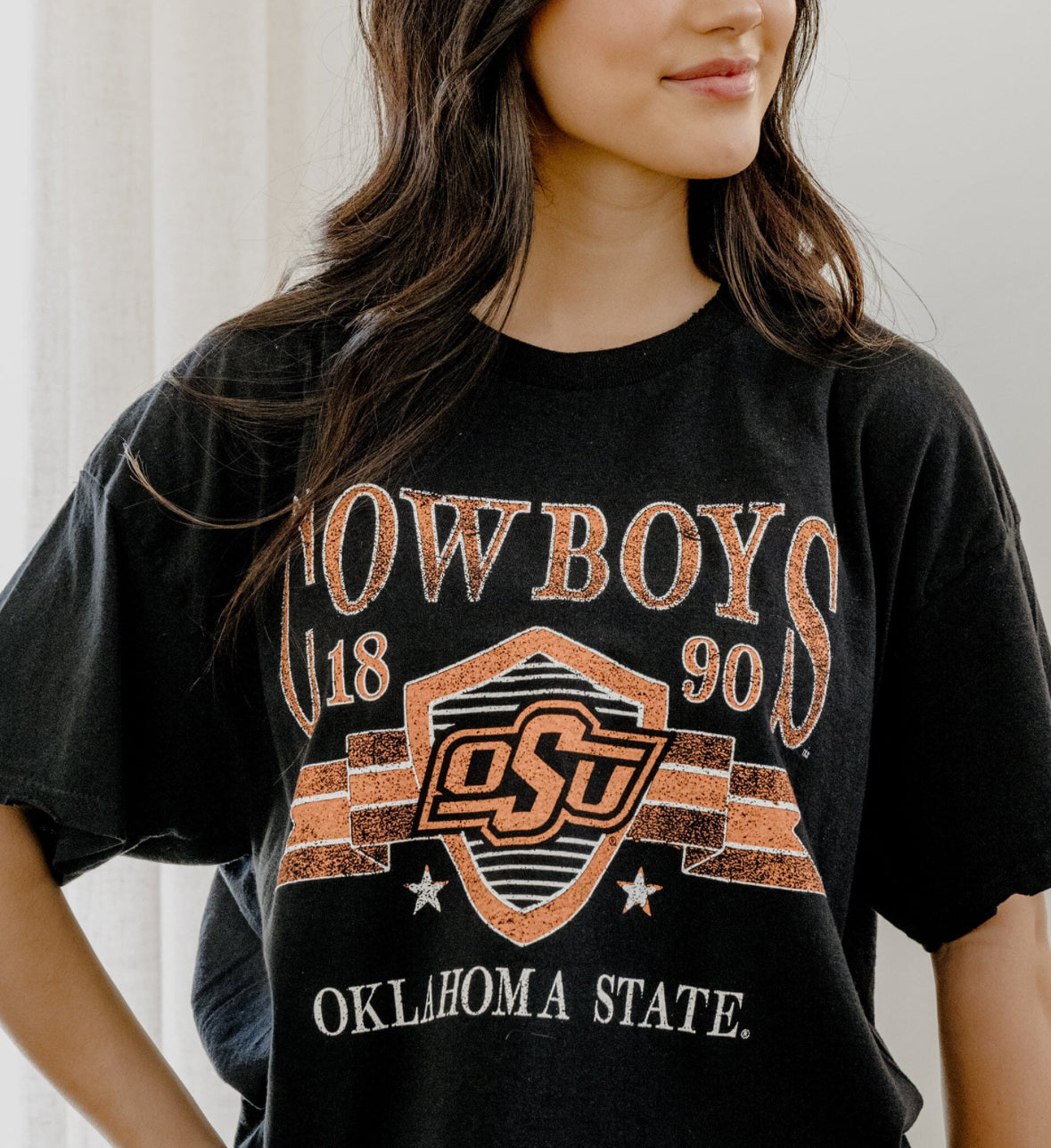 OSU Cowboys Pep Rally Black
Thrifted Tee