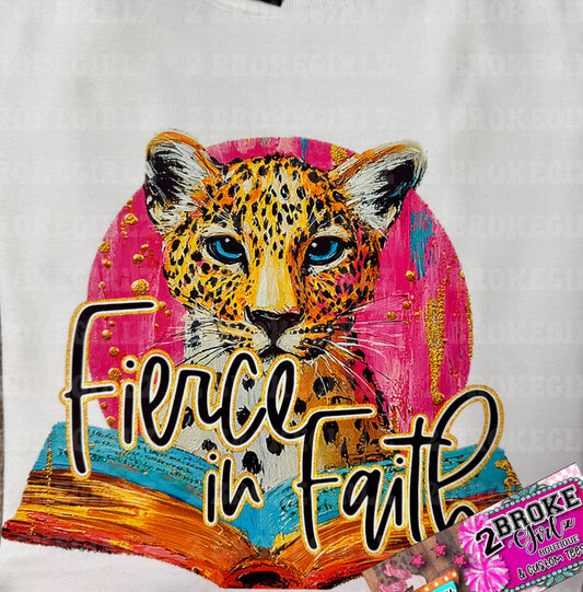 Fierce In Faith Graphic Tee