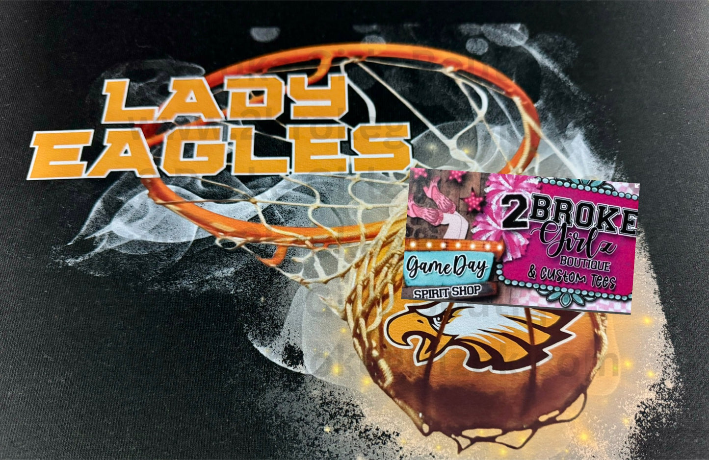 Lady Eagles Tee or Crewneck