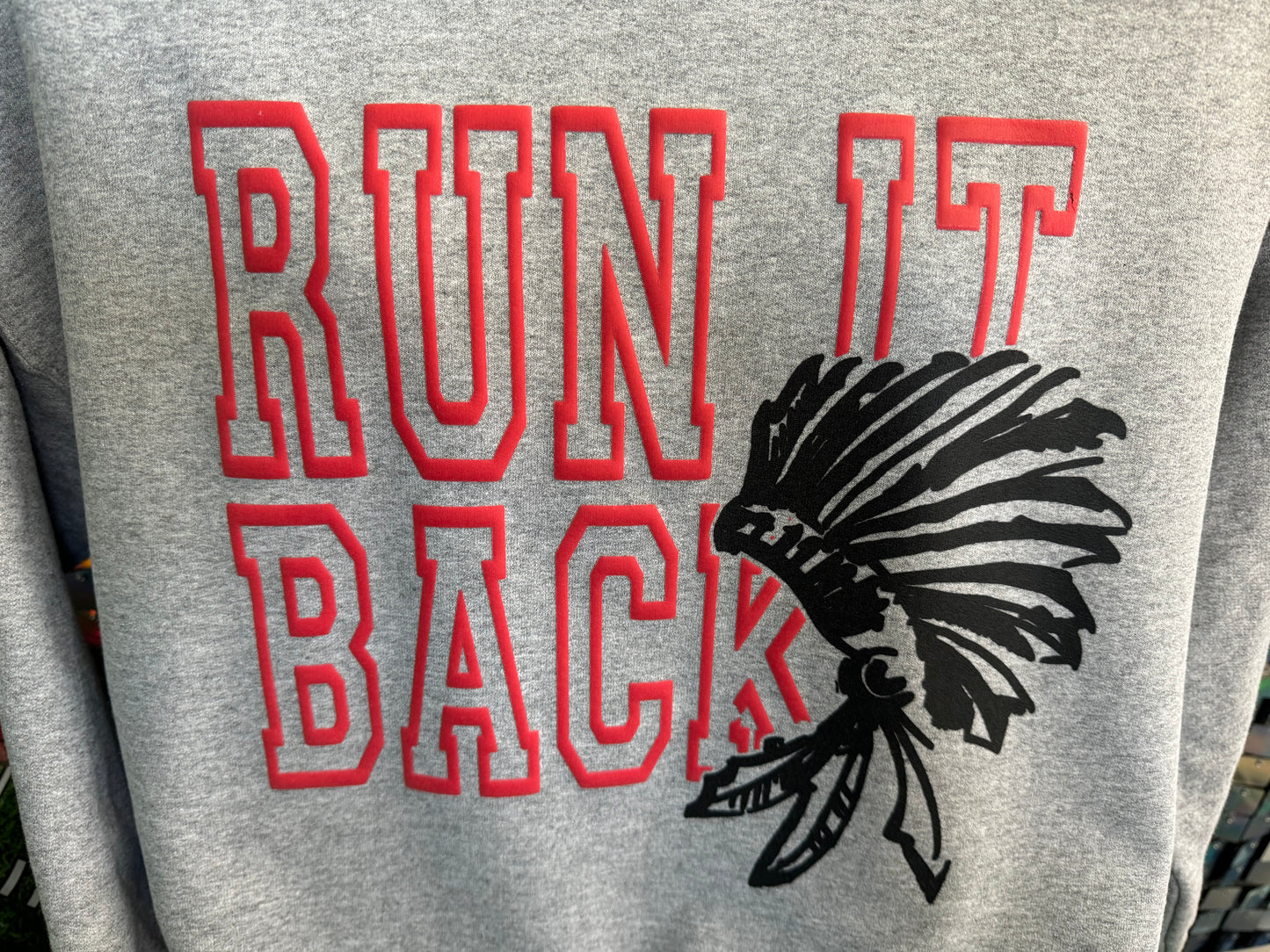 Run It Back Puff Crewneck