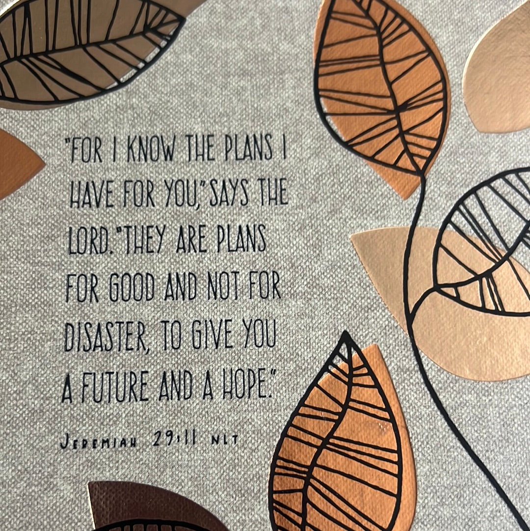 For, I know the plans devotional