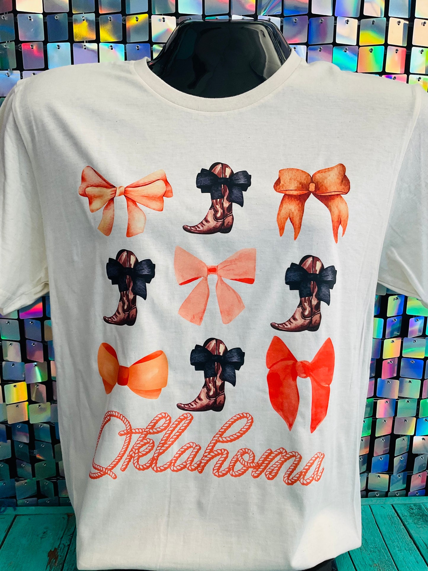 Oklahoma Bow Tee