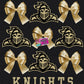 Knight Coquette Bow Graphic Tee