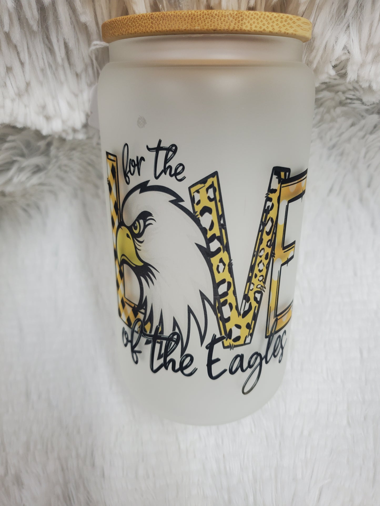 Glass Love of eagles