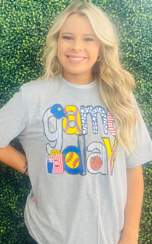 Game Day Baseball Tee