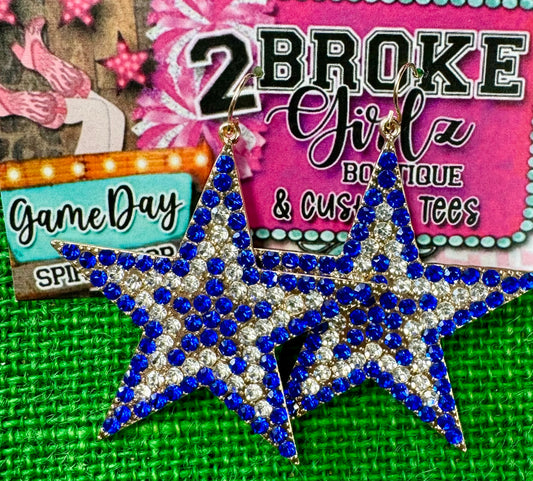 Victory Formation Star Earrings