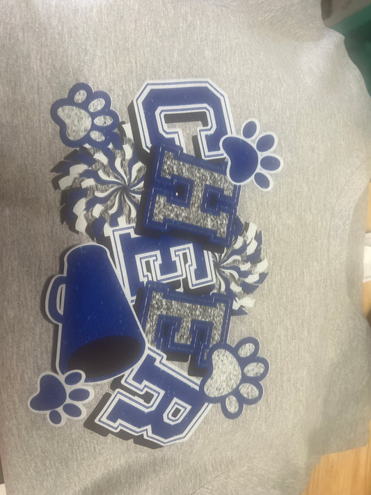 Cheer Them on Blue