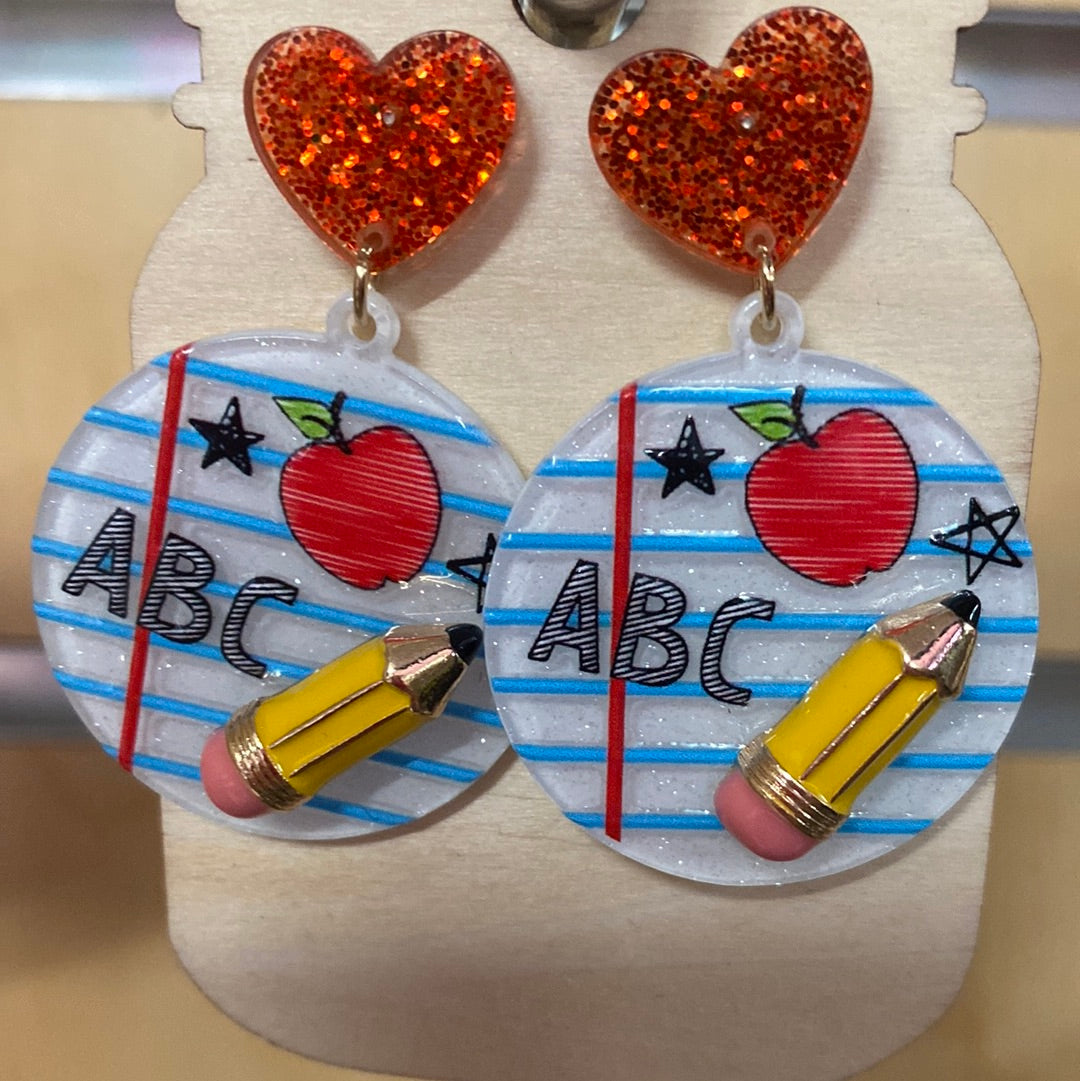 Teacher Earrings