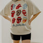 Rolling Stones OU Sooners Licks Over Time One Size Tee