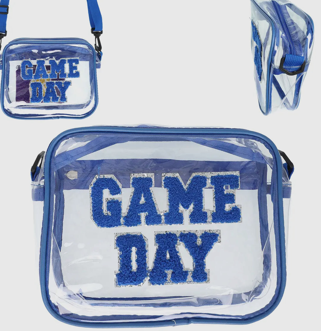 Chenille Game Day Patch Stadium Bag