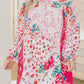 Floral Long Sleeve Plus Size
Shift Dress