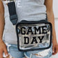 Black Game Day Chenille-Patch Stadium Bag