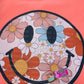 Floral Smiley Graphic Tee