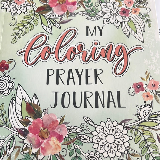 My coloring prayer journal