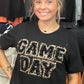 Game Day Bella Leopard & Sequin Tee