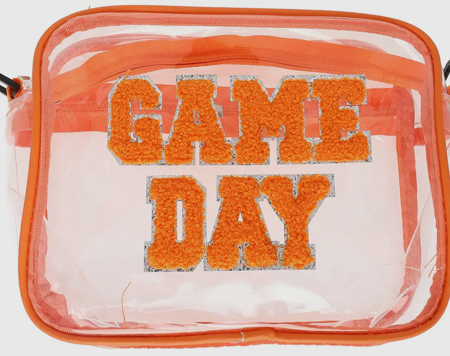 Chenille Game Day Patch Stadium Bag