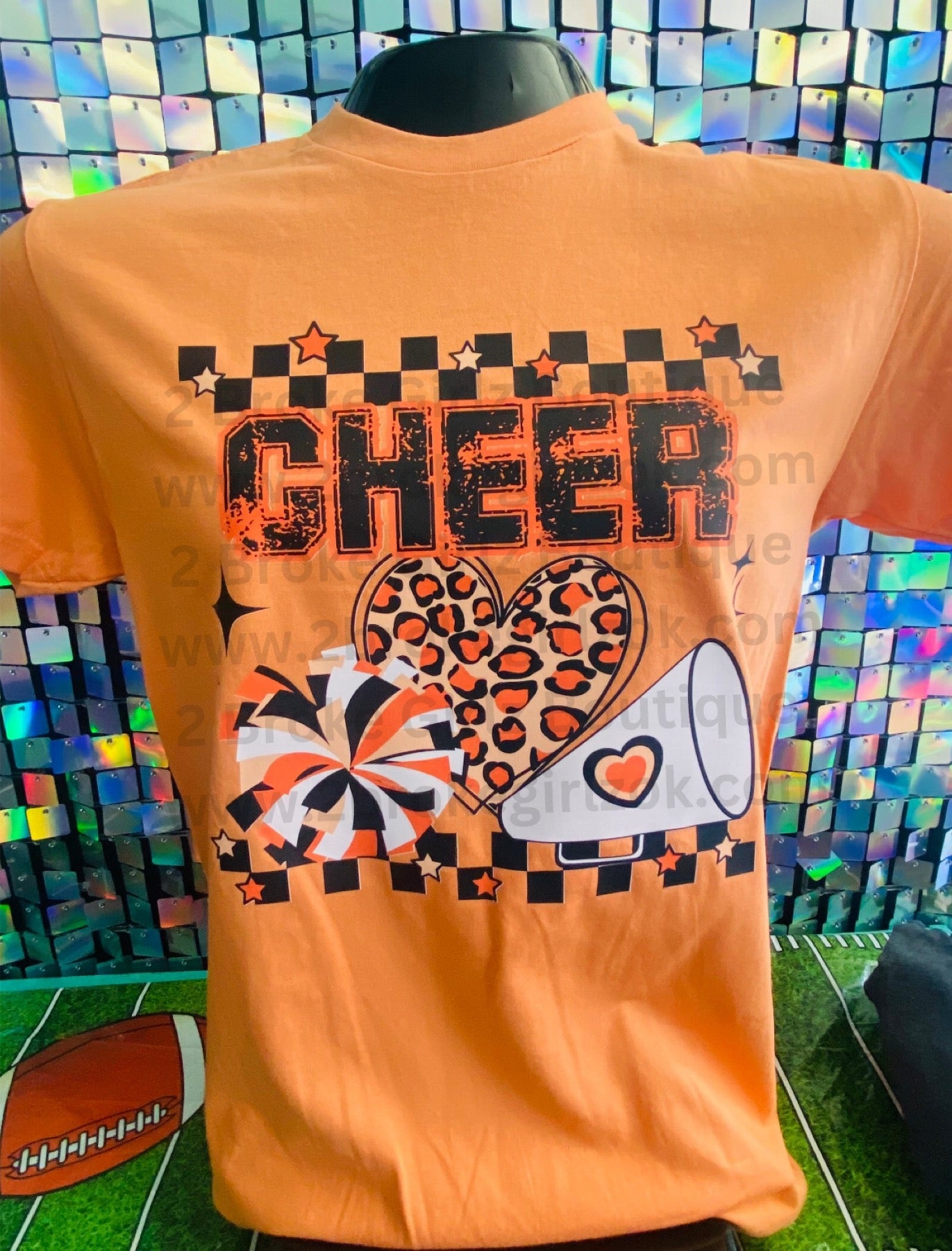 Cheer Leopard Tee