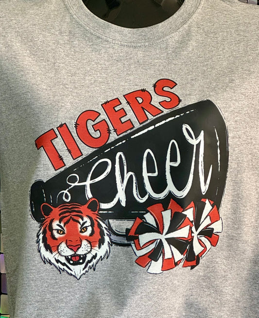 Tigers Cheer Graphic Tee