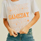 Game Day & Stars Crop Tee