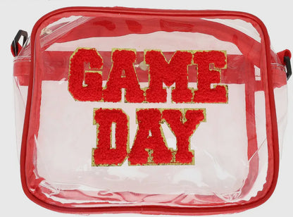 Chenille Game Day Patch Stadium Bag