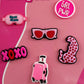 Fun Leopard Tumbler Sleeve Charms