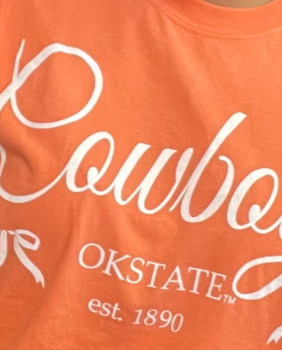 OSU Cowboys Established
Bows Orange Tee