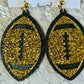 The Blitz Gold Glitter Earrings