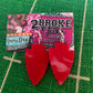 Red Arrowhead Hypoallergenic Earrings