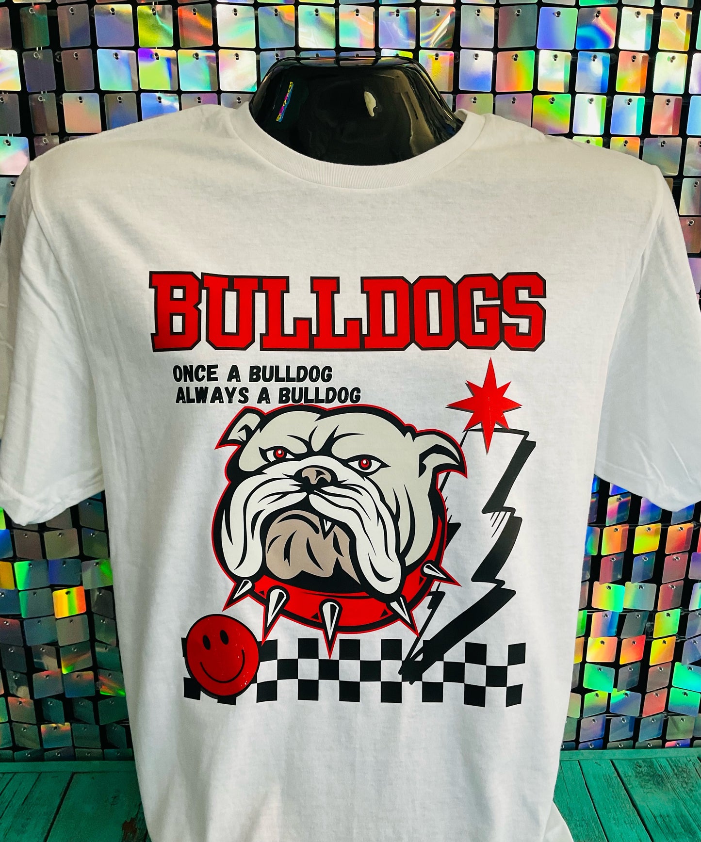 Customize your mascot & Colors Once A Bulldog Always A Bulldog