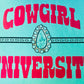 Cowgirl University Tee