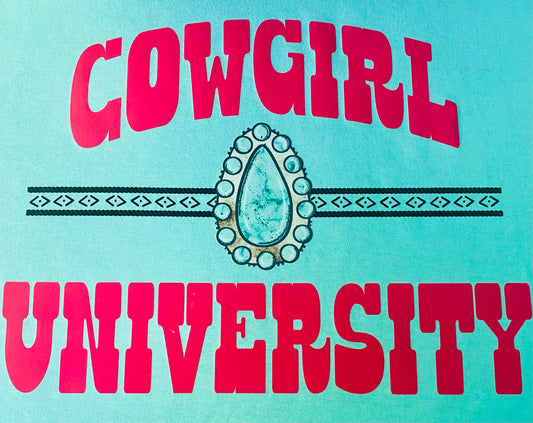 Cowgirl University Tee