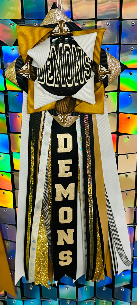 Demons Bag Tag/Homecoming Mum