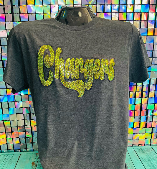 Chargers Spangle Tee