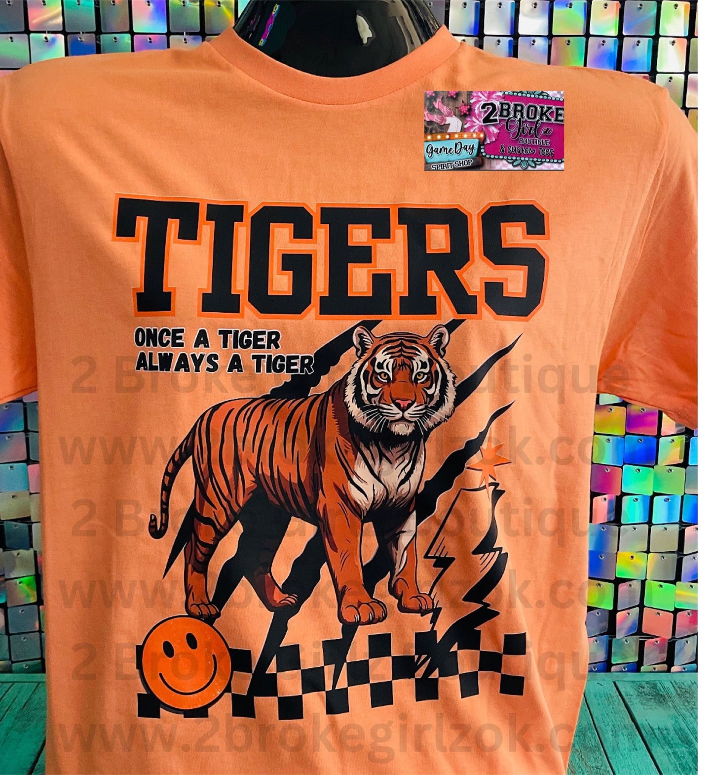 Orange Tigers Tee